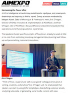 AIMExpo 2025 Pied Piper Presentation: Harnessing the Power of A.I. for Powersports Dealers