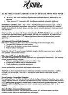 Press Release: A.I. RETAIL INSIGHTS, SPOKEN AND ON-DEMAND, FROM PIED PIPER 