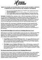 Press Release: MINI USA LEADS AUTO INDUSTRY IN 2025 STUDY RANKING SERVICE SCHEDULING EFFECTIVENESS BY WEBSITE AND PHONE 